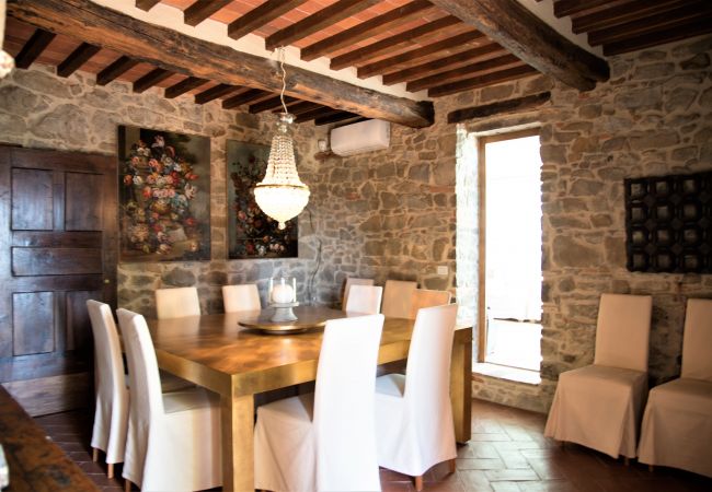 Villa a Civitella in Val di Chiana - Villa Tuscany with Flair, Luxury & Panorama Villa a Civitella in Val di Chiana - Villa Tuscany with Flair, Luxury & Panorama